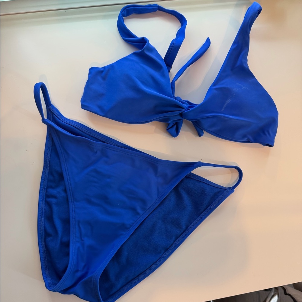 Wild Fable Blue Bikini Set